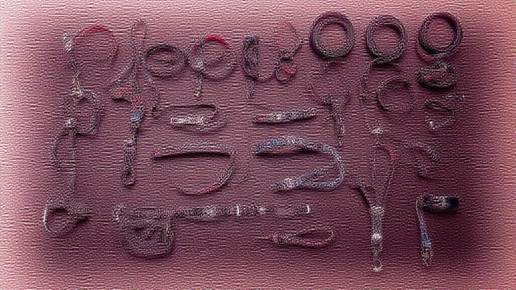 A photo featuring several types of dog collars and leashes arranged on a wooden surface, including flat collars, harnesses, martingale collars, slip leads, and leashes in various colors